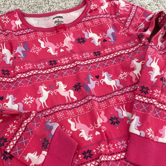 Gymboree unicorn pajama set - Picture 3 of 5